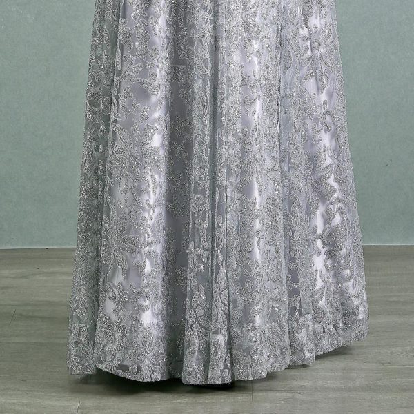 銀色主婚人禮服 L523